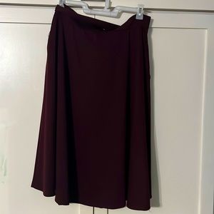 Burgundy Women’s dressy Skirt